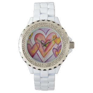 Montre Coeurs d'amour intervertissants Surveillance perso