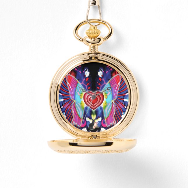 Montre Cœurs de poche Glys (Recto)