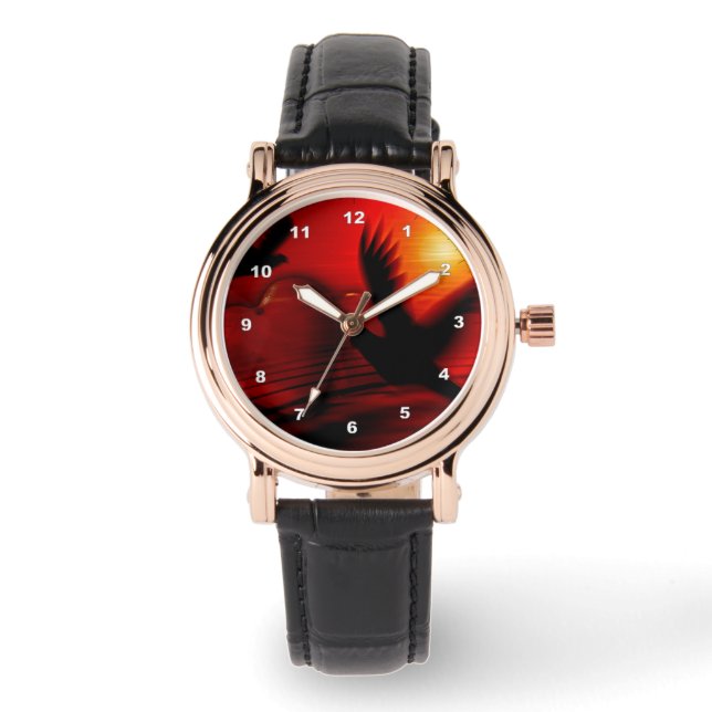 Montre Cœurs et colombes (Recto)