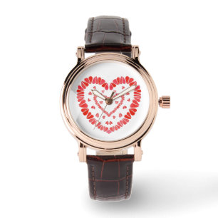 Montre COEURS SUCRE Rose Gold Vintage Watch