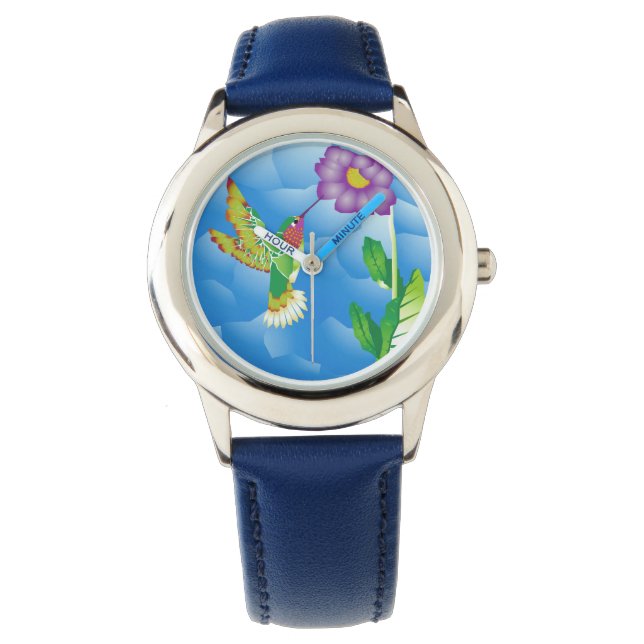 Montre Colibri : Stylisé (devant)