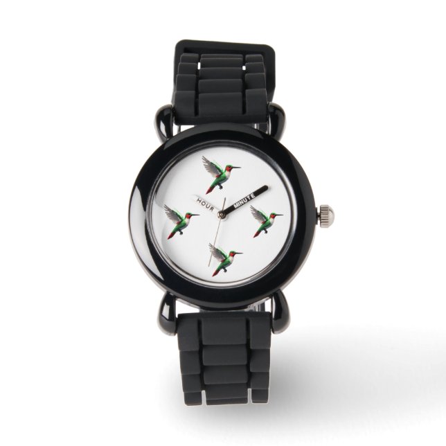 Montre Colibri vert (Recto)