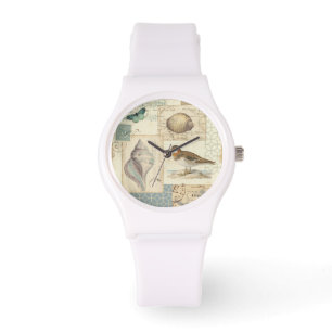 Montre Collage de coquillage