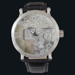 Montre Collage Fleur II<br><div class="desc">Floral</div>