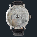 Montre Collage Fleur II<br><div class="desc">Floral</div>