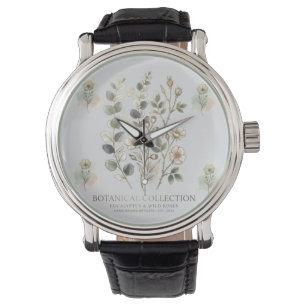 Montre Collection botanique Ethereal Gold & Sage