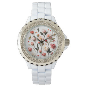 Montre Collection de fleurs printanières