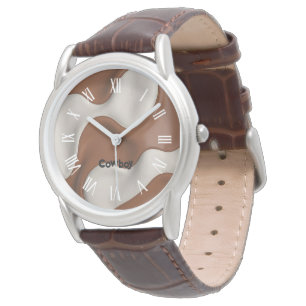 Montre Collection élégante de luxe populaire en cuir de v