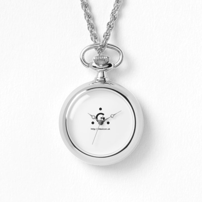 Montre collier Glexicon UK (Recto)