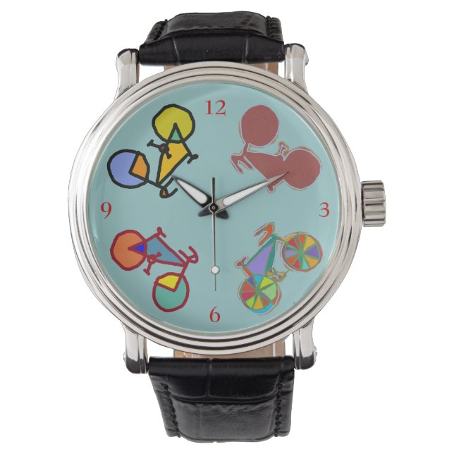 Montre coloré bikes (devant)