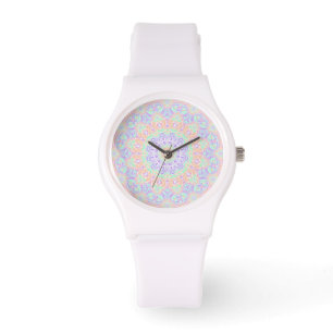 Montre Coloré Super psychédélique Boho Hippie Mandala