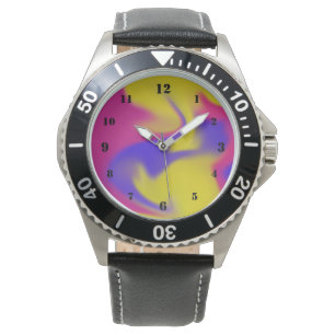Montre colorée