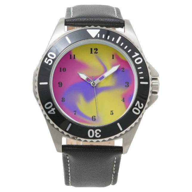 Montre colorée (devant)