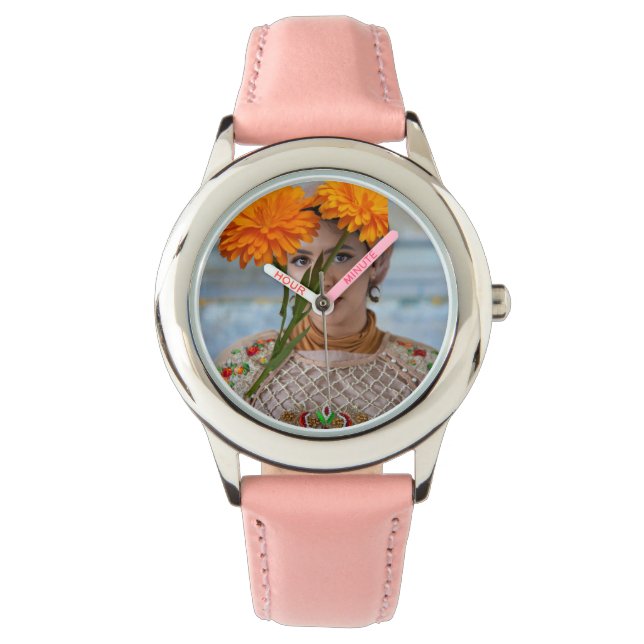 Montre colorée personnalisée (devant)