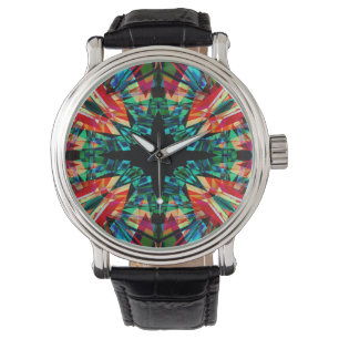 Montre Colourful kaleidoscope