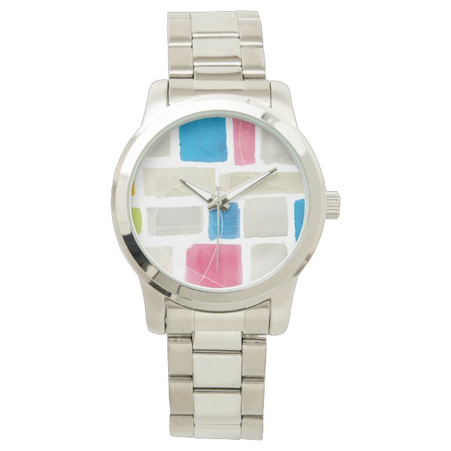 Montre Comares III Impression Abstraite | Sue Schlabach (devant)