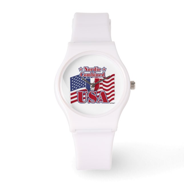 Montre Combiné nordique USA (Recto)