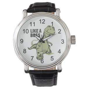 Montre Comme un dinosaure de patron