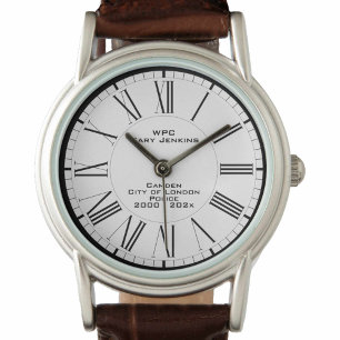 Montre Commémoration de l'agent de police femme