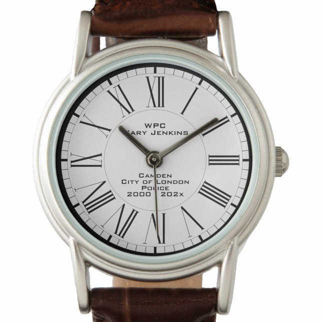 Montre Commémoration de l'agent de police femme (Créateur téléchargé)