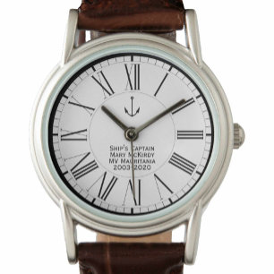 Montre Commémoration de l'équipage de navire de la capita