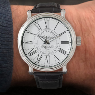 Montre Commémoration de l'événement spécial Personnalisé