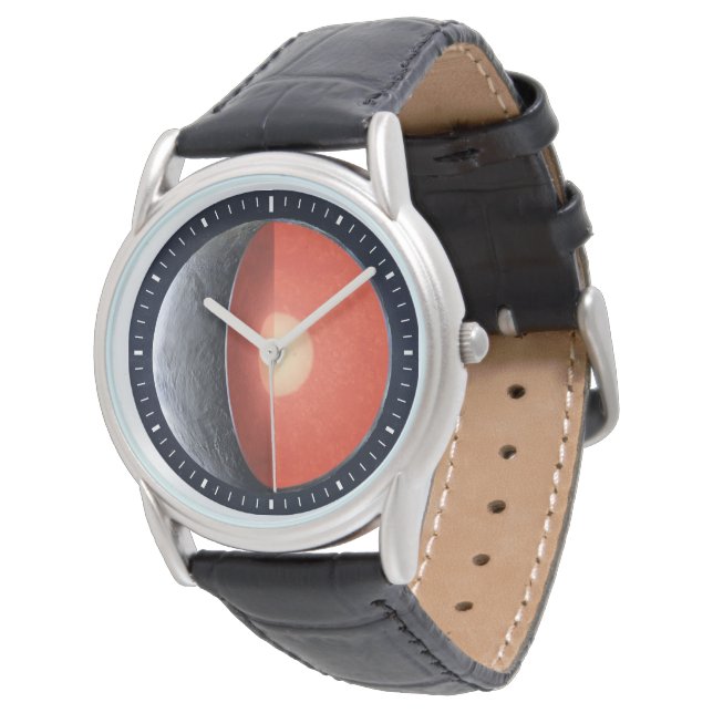 Montre Comment Une Planète Rocheuse Se Forme. (Incliné)