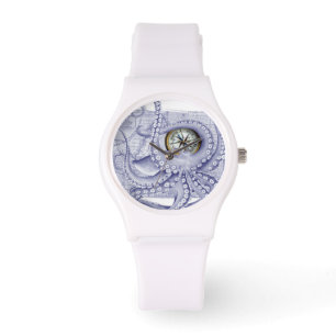 Montre Compas de Purple Octopus