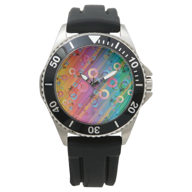 Montre Composition Abstraite (devant)