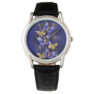 Montre Composition avec papillons Sapphire