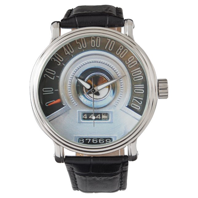 Montre Compteur de vitesse de voiture classique 1955 (devant)