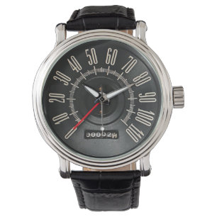 Montre Compteur de vitesse de voiture classique 1960