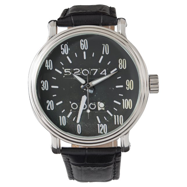 Montre Compteur de vitesse de voiture classique du début  (devant)