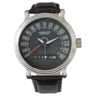 Montre Compteur de vitesse de voiture de police classique