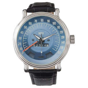 Montre Compteur de vitesse de voiture de sport classique 