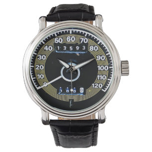 Montre Compteur de vitesse de voiture de sport classique 