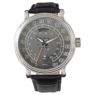 Montre Compteur de vitesse de voiture de sport classique 