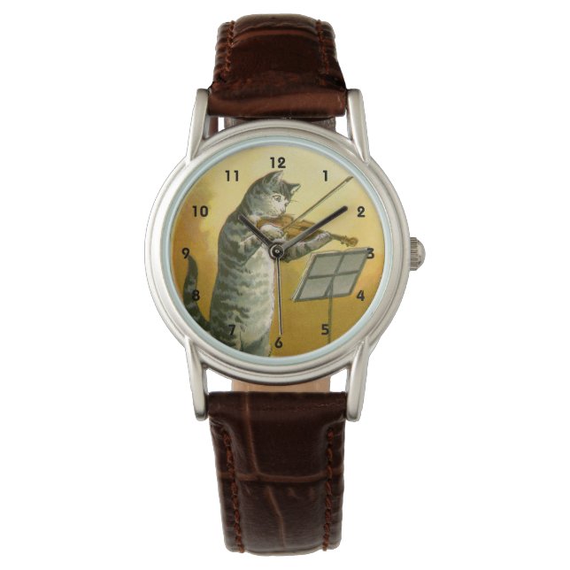 Montre Comptine vintage de Mère l'Oie Hey Diddle (devant)