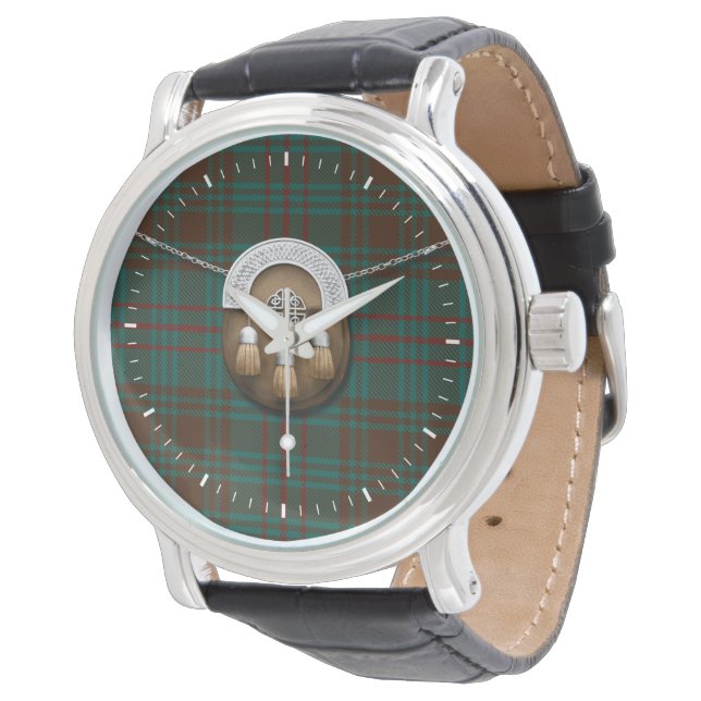 Montre Comté Dublin Irish Tartan Et Sporran (Incliné)