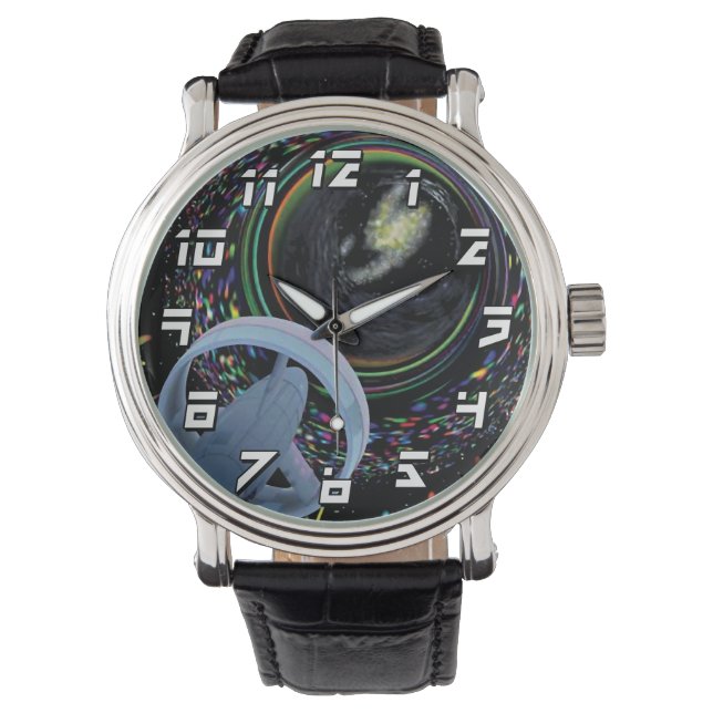 Montre Concept artistique Vaisseau spatial Alcubierre à e (devant)