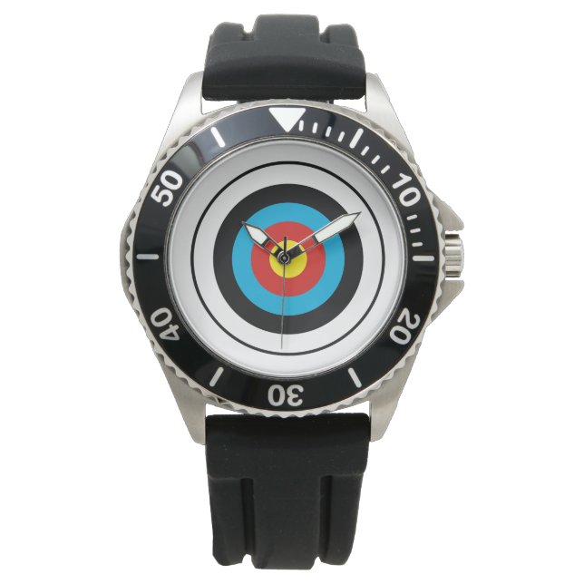 Montre Conception cible Bullseye (devant)