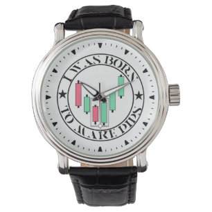 Montre Conception commerciale Motif haussier Pips