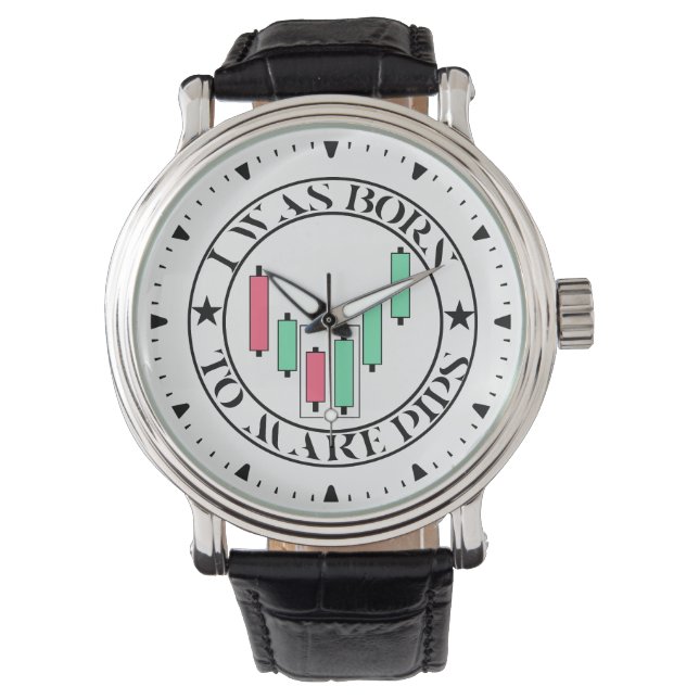 Montre Conception commerciale | Motif haussier | Pips (devant)