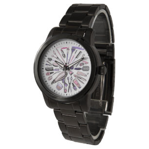 Montre Conception de cercle de maquillage