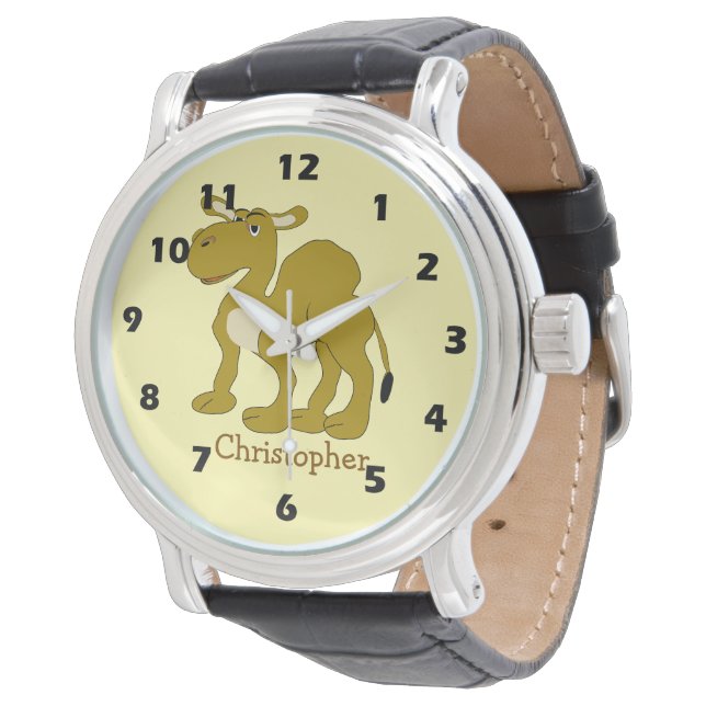 Montre Conception de chameau dromadaire (Incliné)