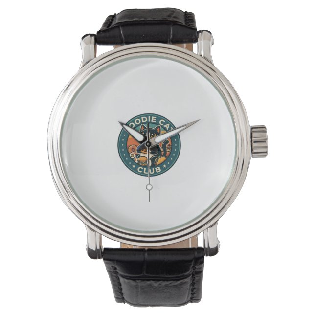 Montre Conception de chat de nourriture Chaton mignon - C (devant)