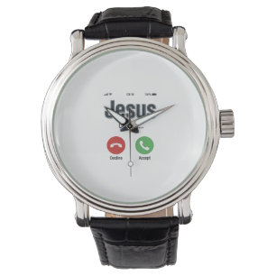 Montre Conception de chemise chrétienne pour écran de tél