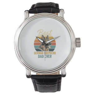 Montre Conception de chemise de coucher de soleil vintage