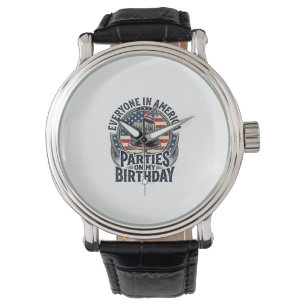 Montre Conception de chemise de gâteau vintage pour fête