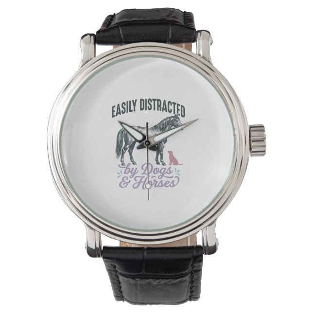 Montre Conception de chemise facilement distrait par les  (devant)
